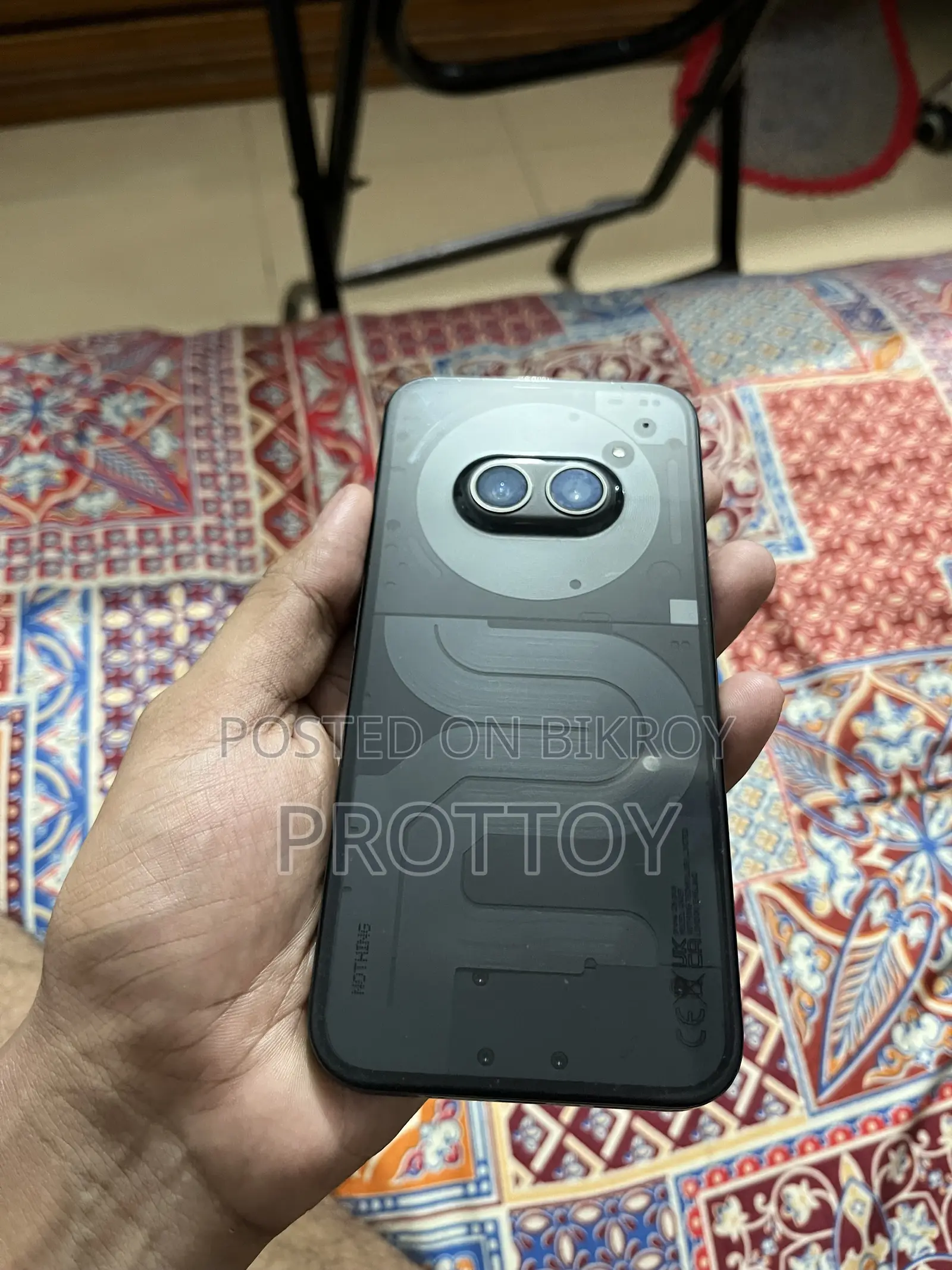 নাথিং ফোন ২এ প্লাস ২৫৬ জিবি ব্ল্যাক