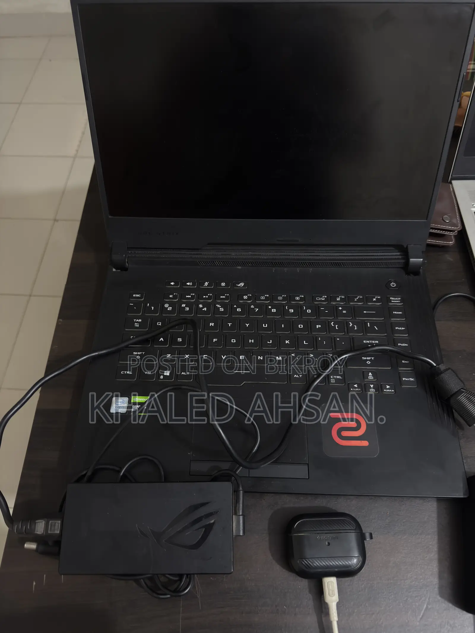 ল্যাপটপ Asus G53JW ৮জিবি ইন্টেল কোর i7 এসএসডি ৫১২জিবি