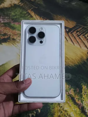 অ্যাপল আইফোন ১৫ প্রো ২৫৬ জিবি সাদা