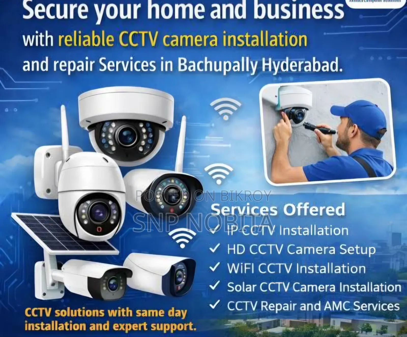 Computers, Cctv, Intercom,Electric Home Service