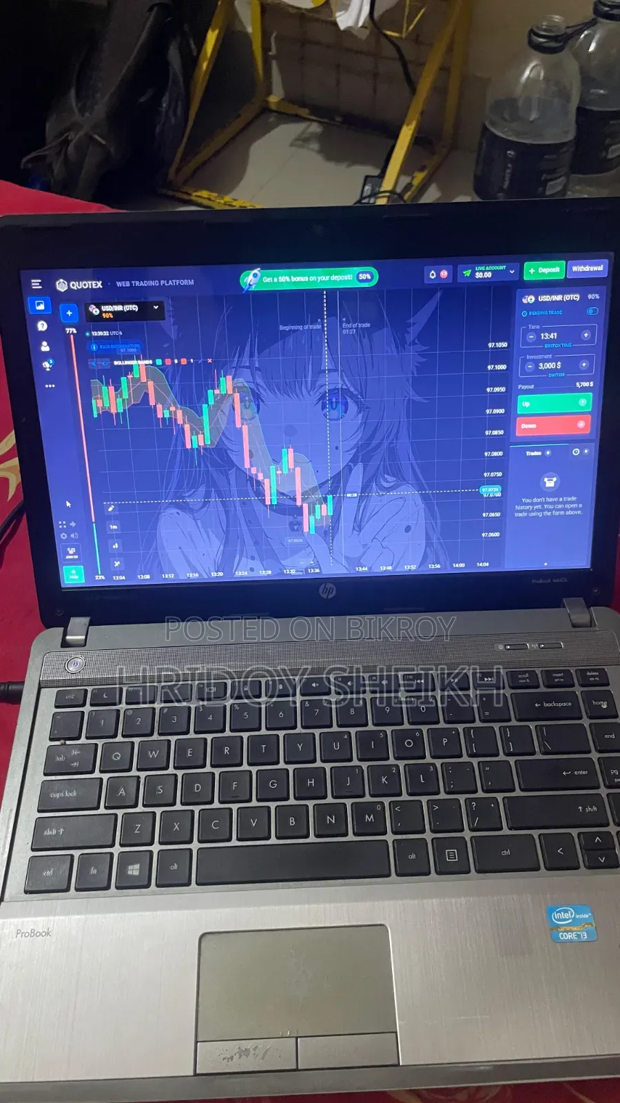 Laptop HP ProBook 4440S 4GB Intel Core i3 SSD 128GB