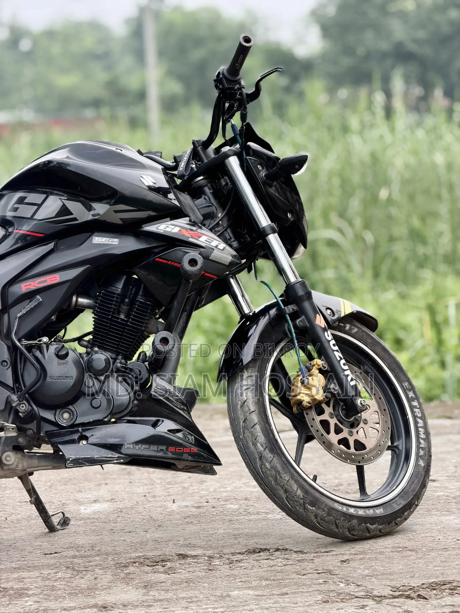 Suzuki Gixxer Monotone 2018 Black