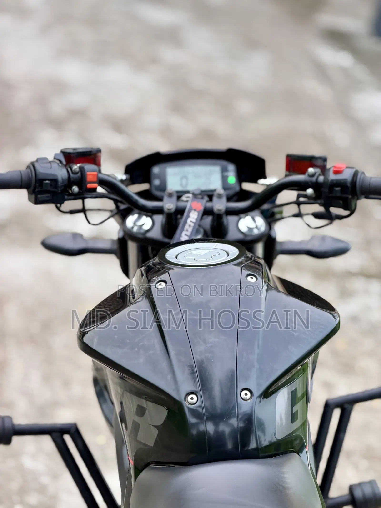 Suzuki Gixxer Monotone 2018 Black