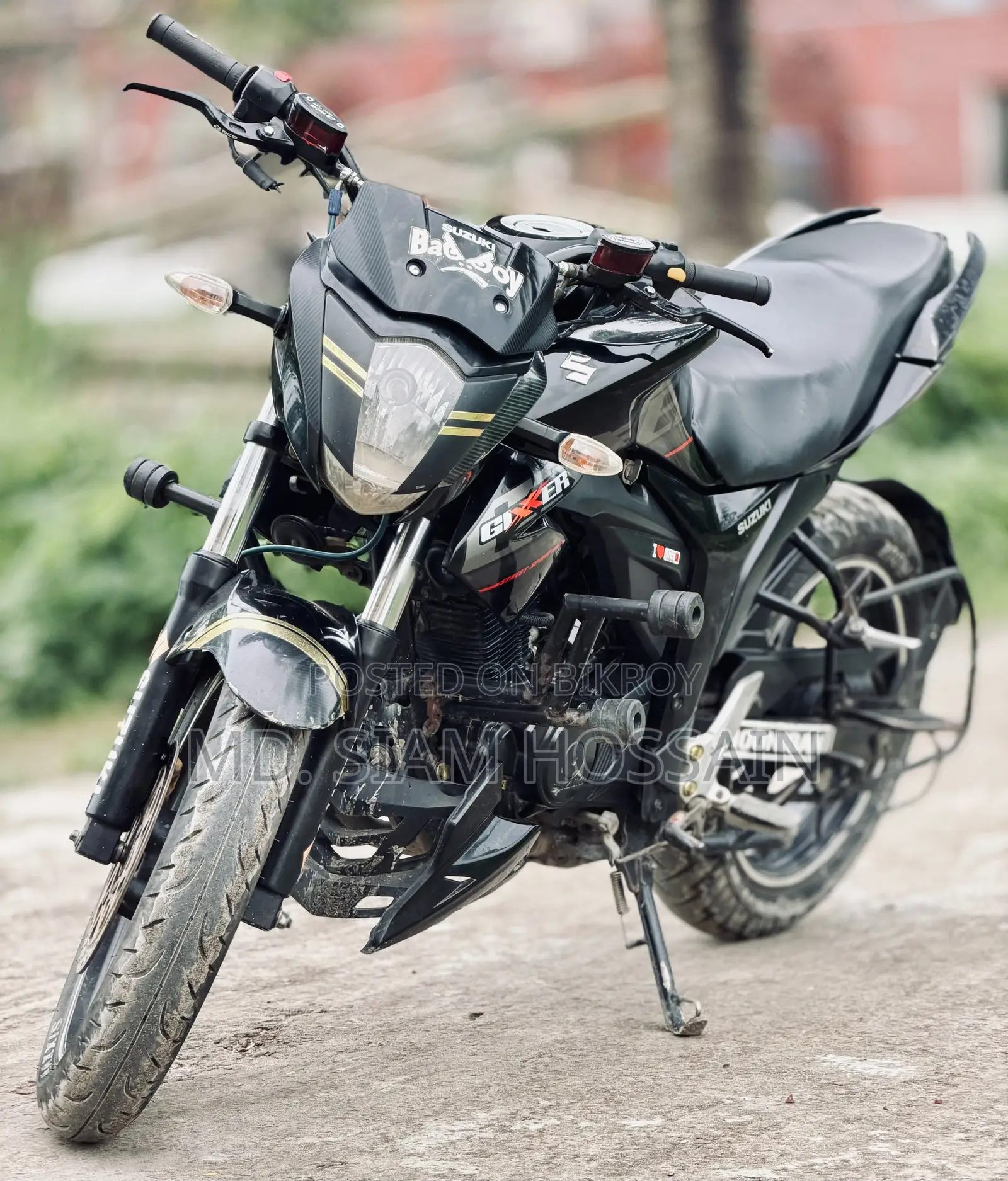 Suzuki Gixxer Monotone 2018 Black