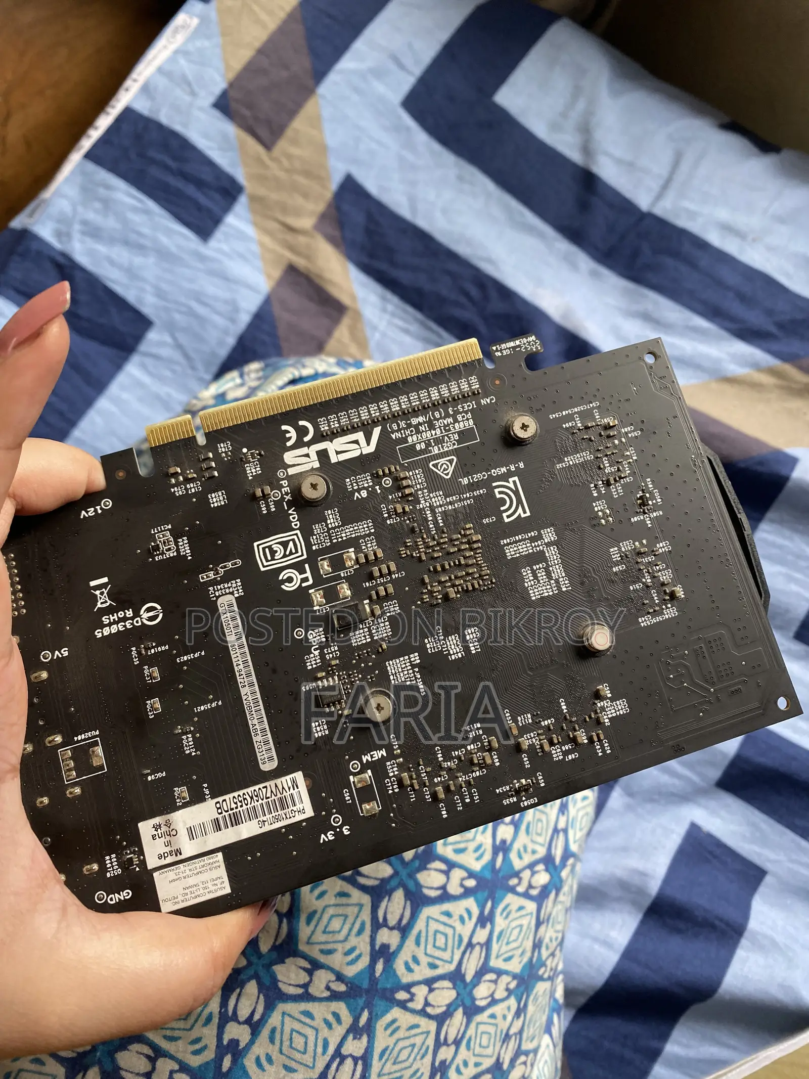 Asus Phoenix Geforce GTX 1050ti 4gb Gddr5 Graphics Card