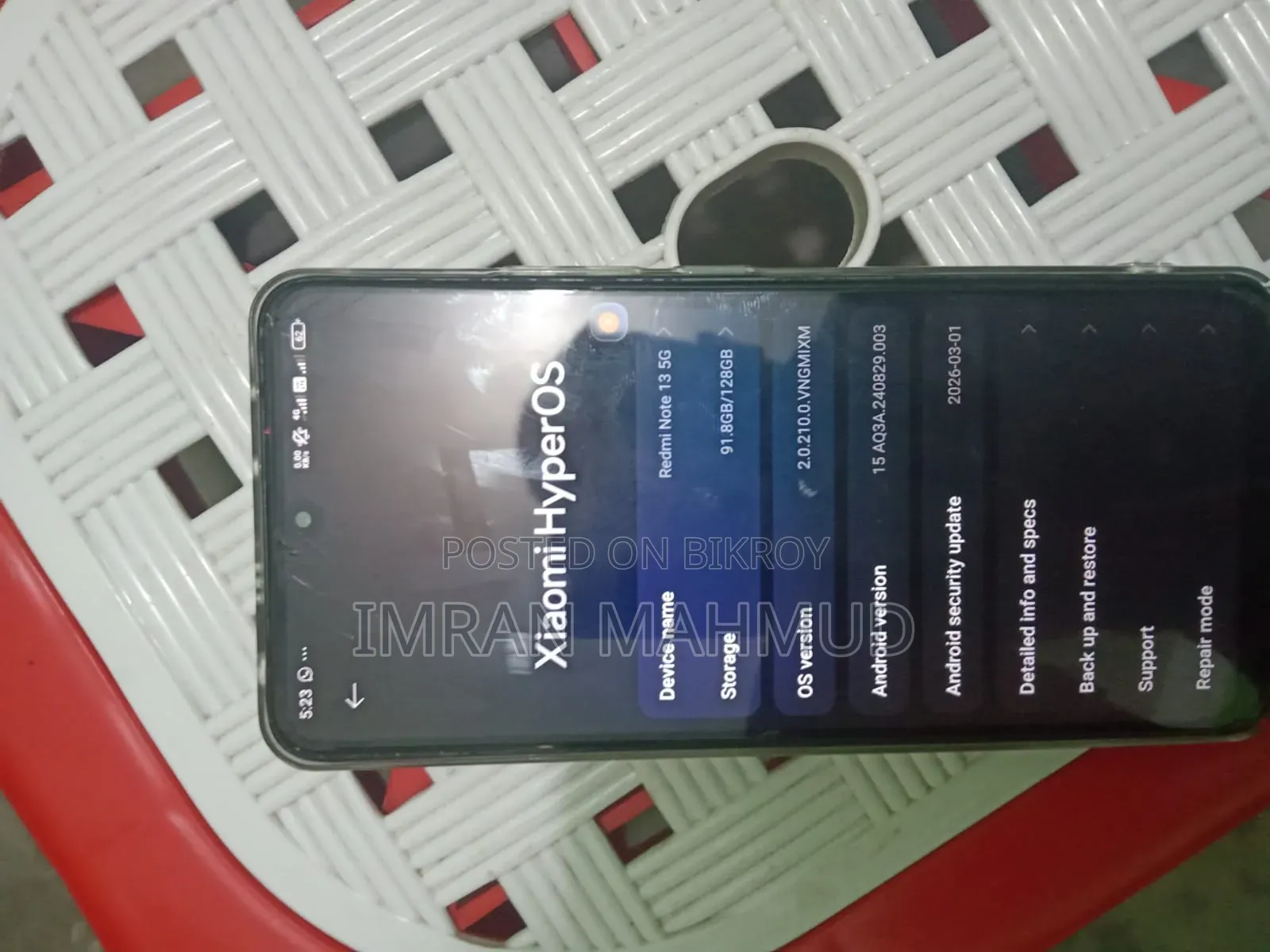 Xiaomi Redmi Note 13 128 GB Black