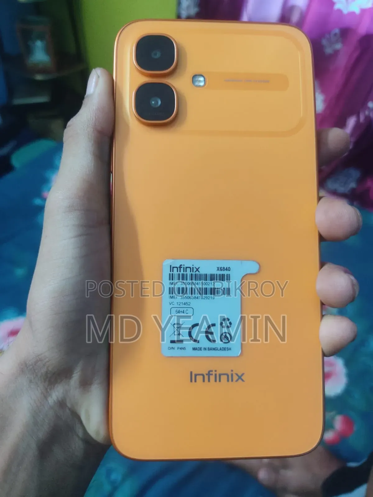 Infinix Smart 20 64 GB Orange