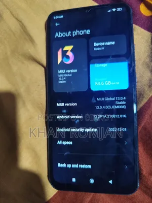 Xiaomi Redmi 9 64 GB Black