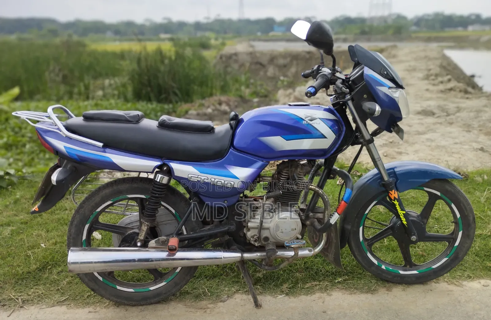 Bajaj CT 100 2017 Blue