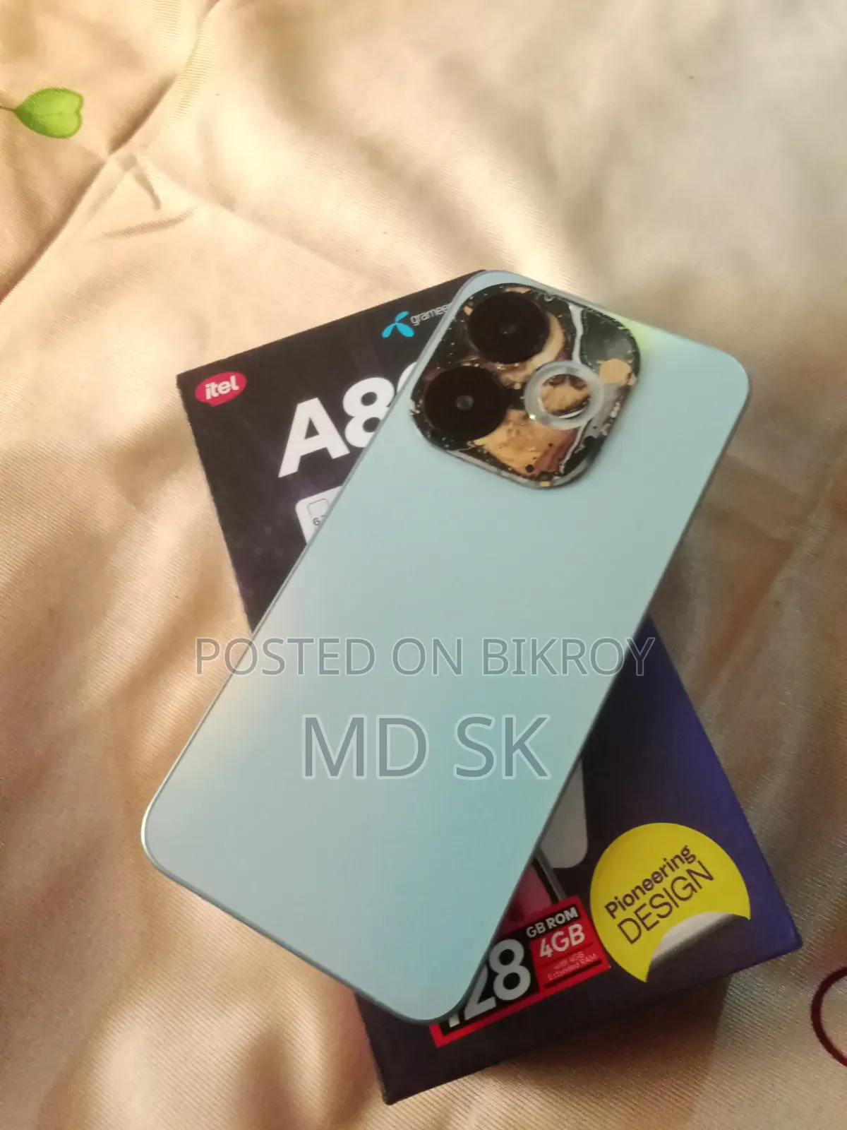 আইটেল এ৮০ ১২৮ জিবি সিলভার