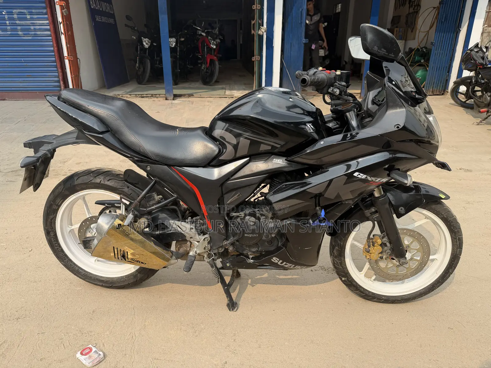 Suzuki Gixxer SF 2017 Black