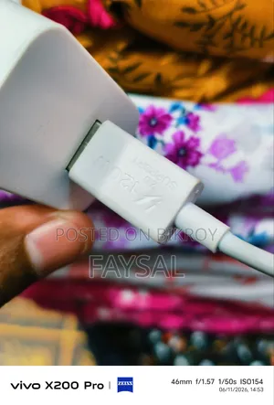 Vivo V40 Pro 80W Original Charger