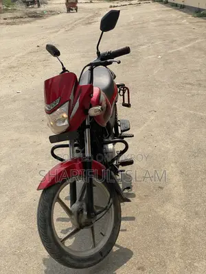 বাজাজ প্লাটিনা ১০০ ২০১৯ লাল