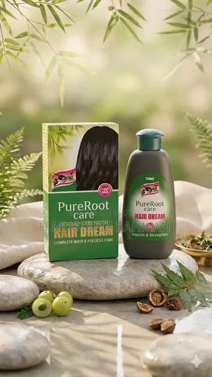Medicated oil to stop hair fall and remove dandruff.