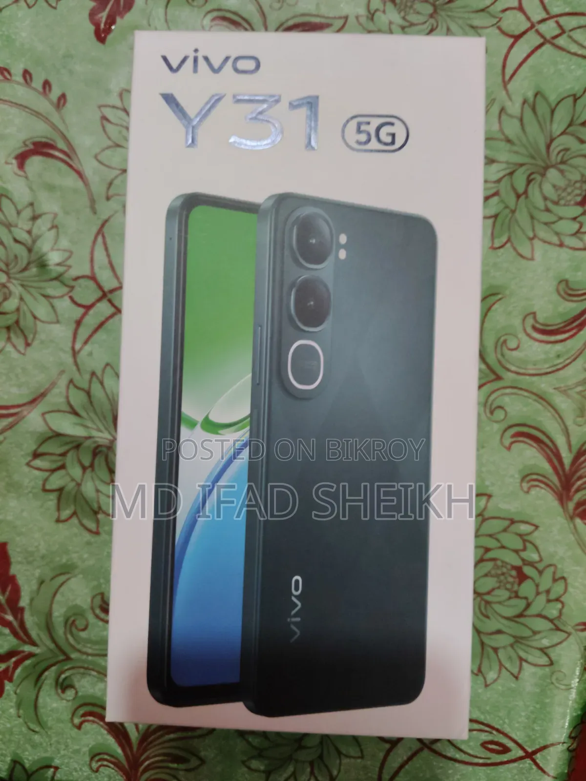 New Vivo Y31 5G 256 GB Red