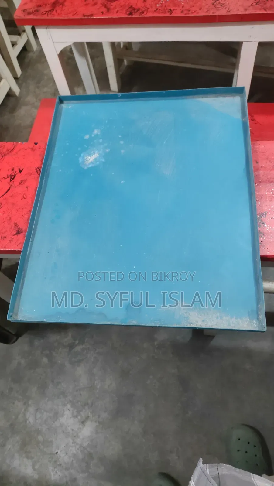 Tin Tray for Pigeon Cage 24/18