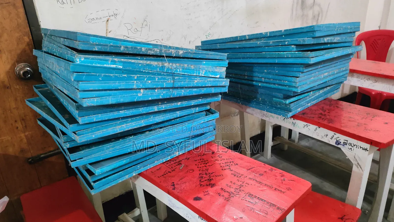 Tin Tray for Pigeon Cage 24/18