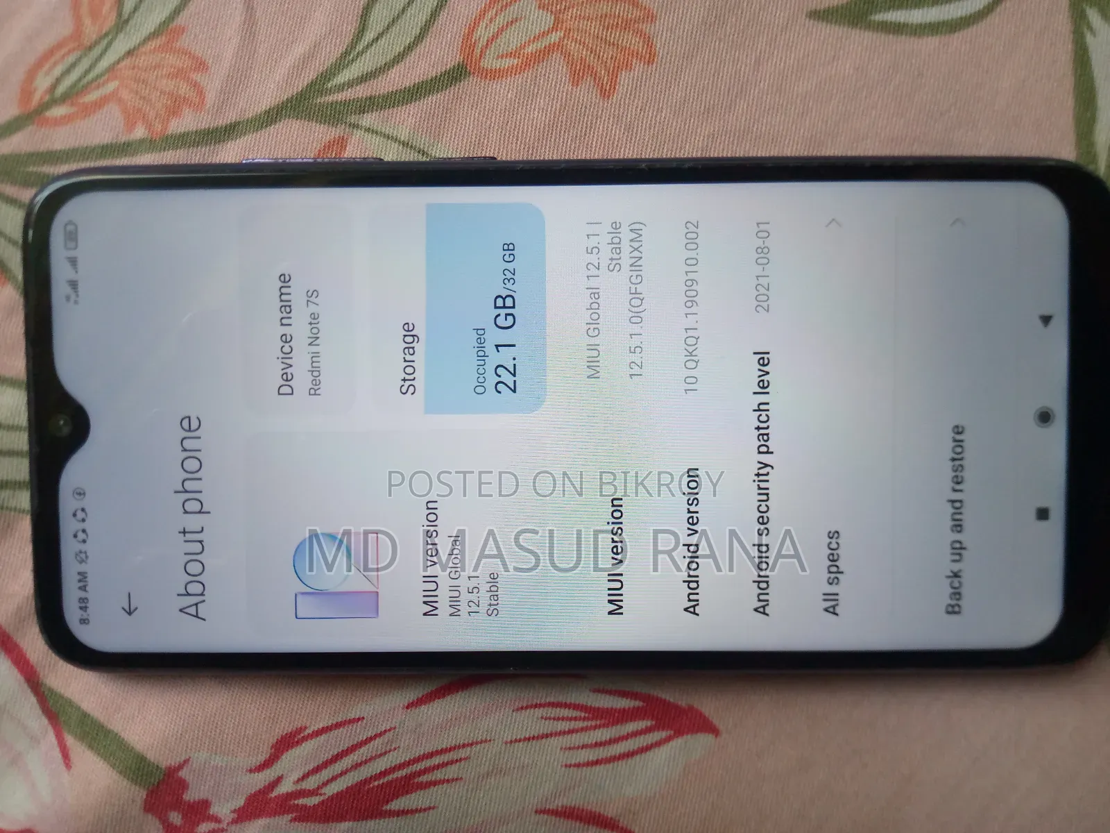 Xiaomi Redmi Note 7S 32 GB Black