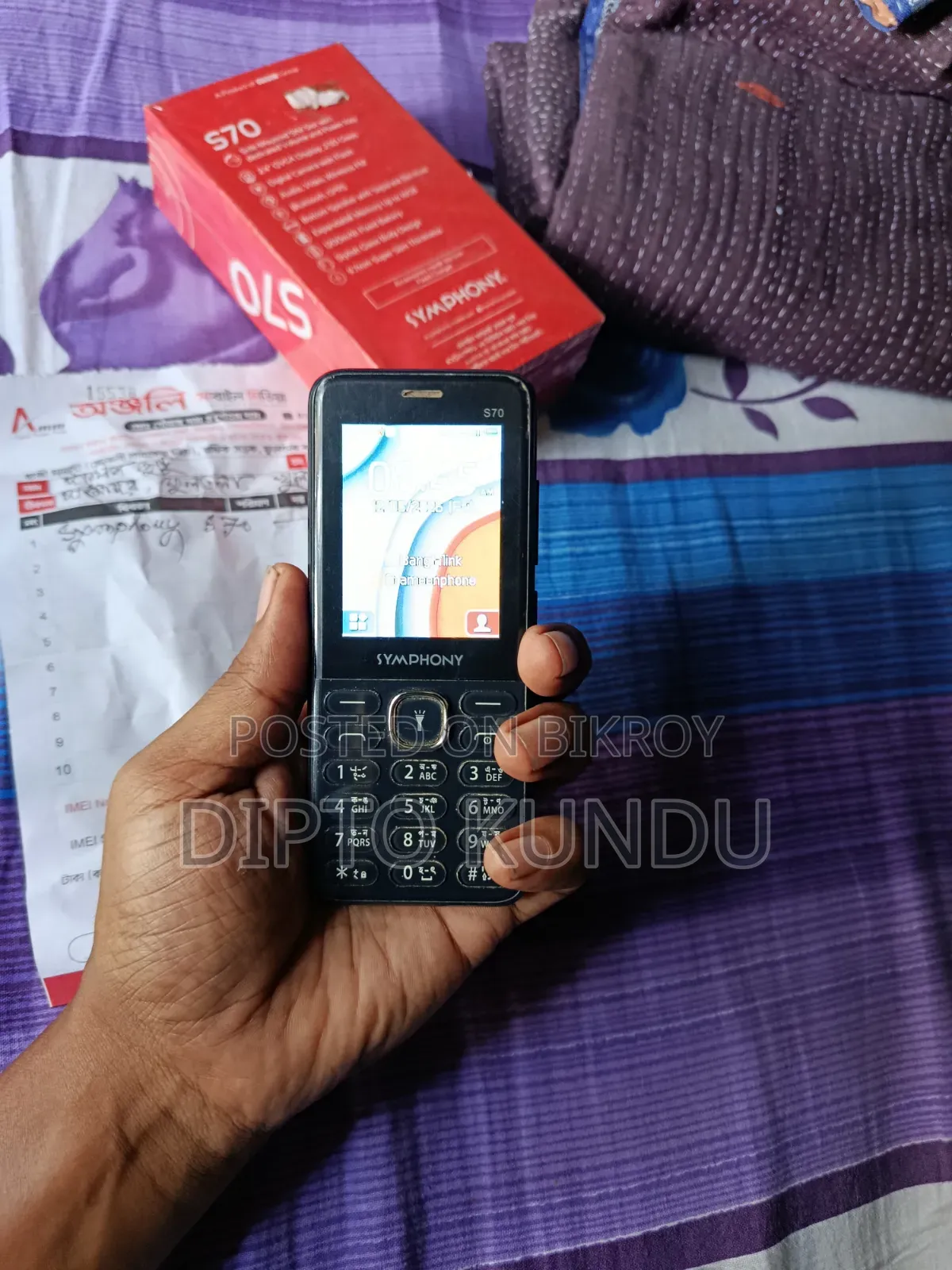 Symphony S70 Black
