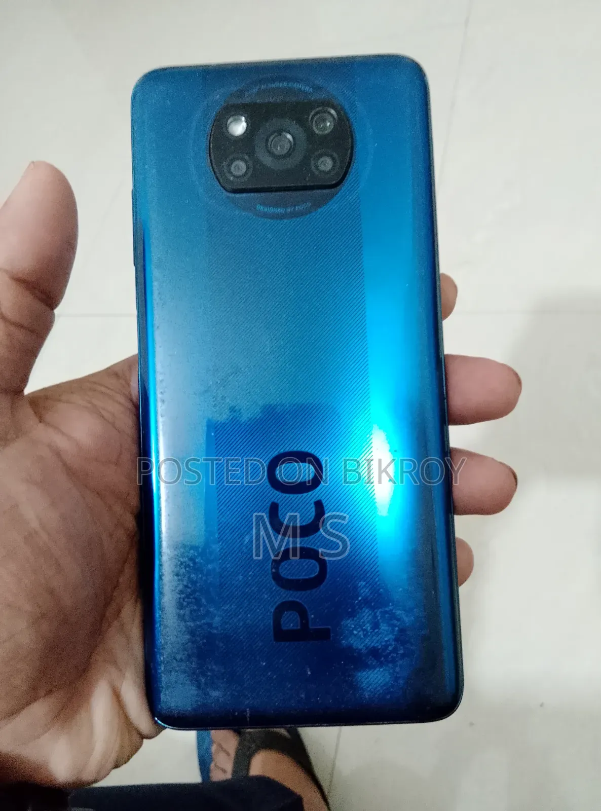 শাওমি পোকো এক্স৩ ১২৮ জিবি ব্লু