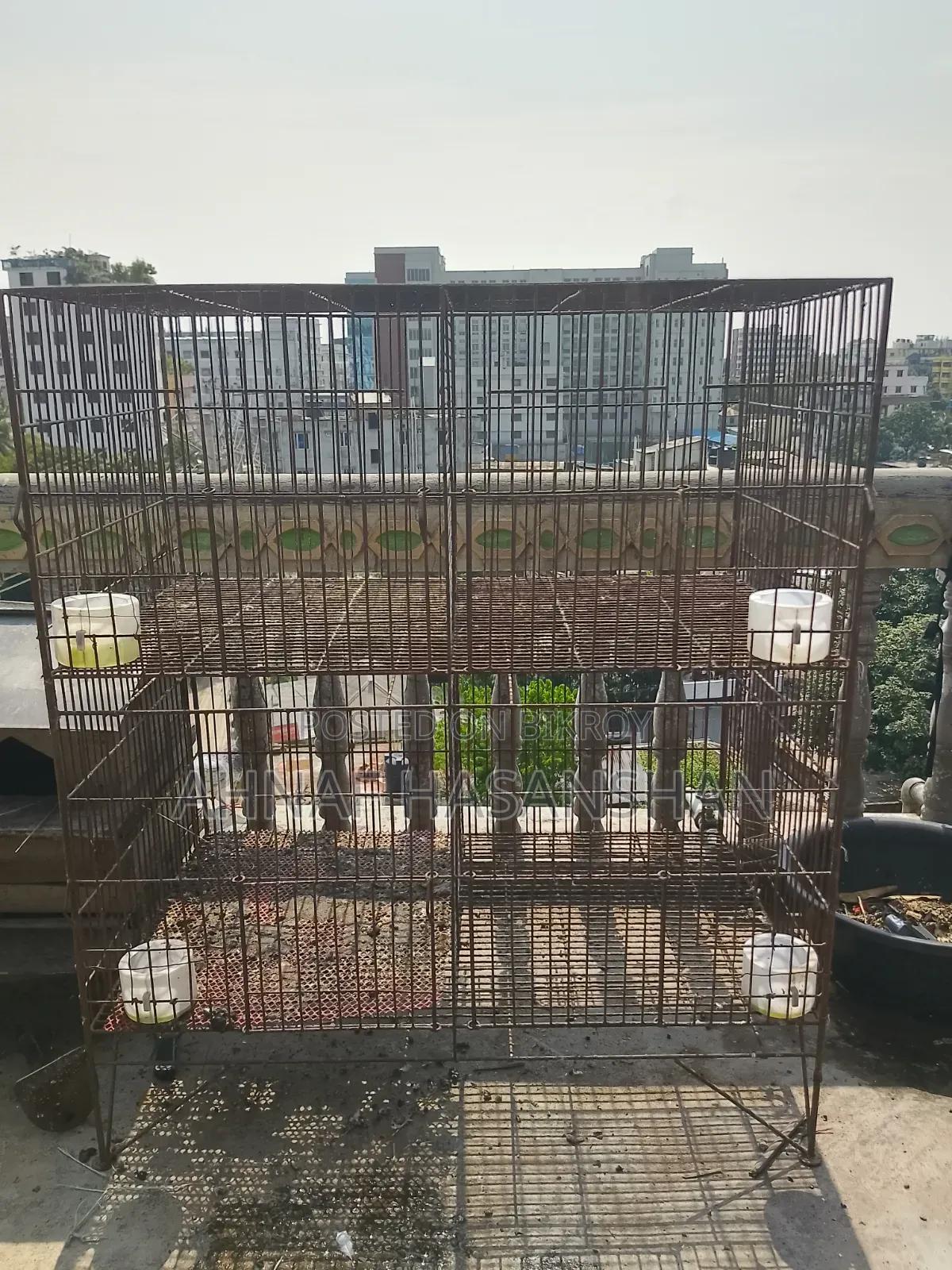Cage for sale.