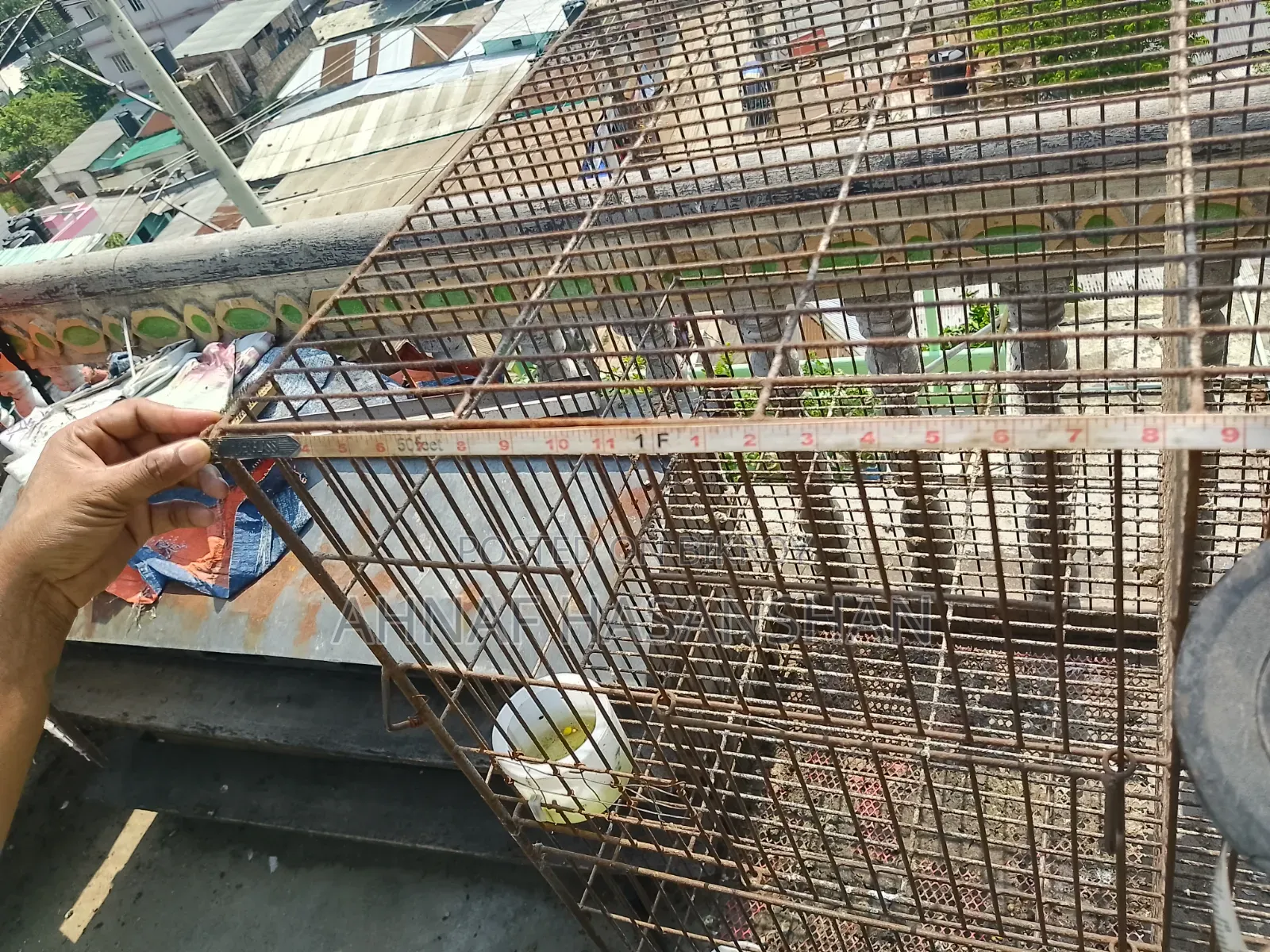 Cage for sale.
