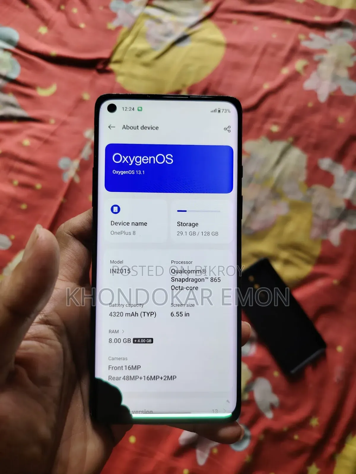 OnePlus 8 128 GB Black