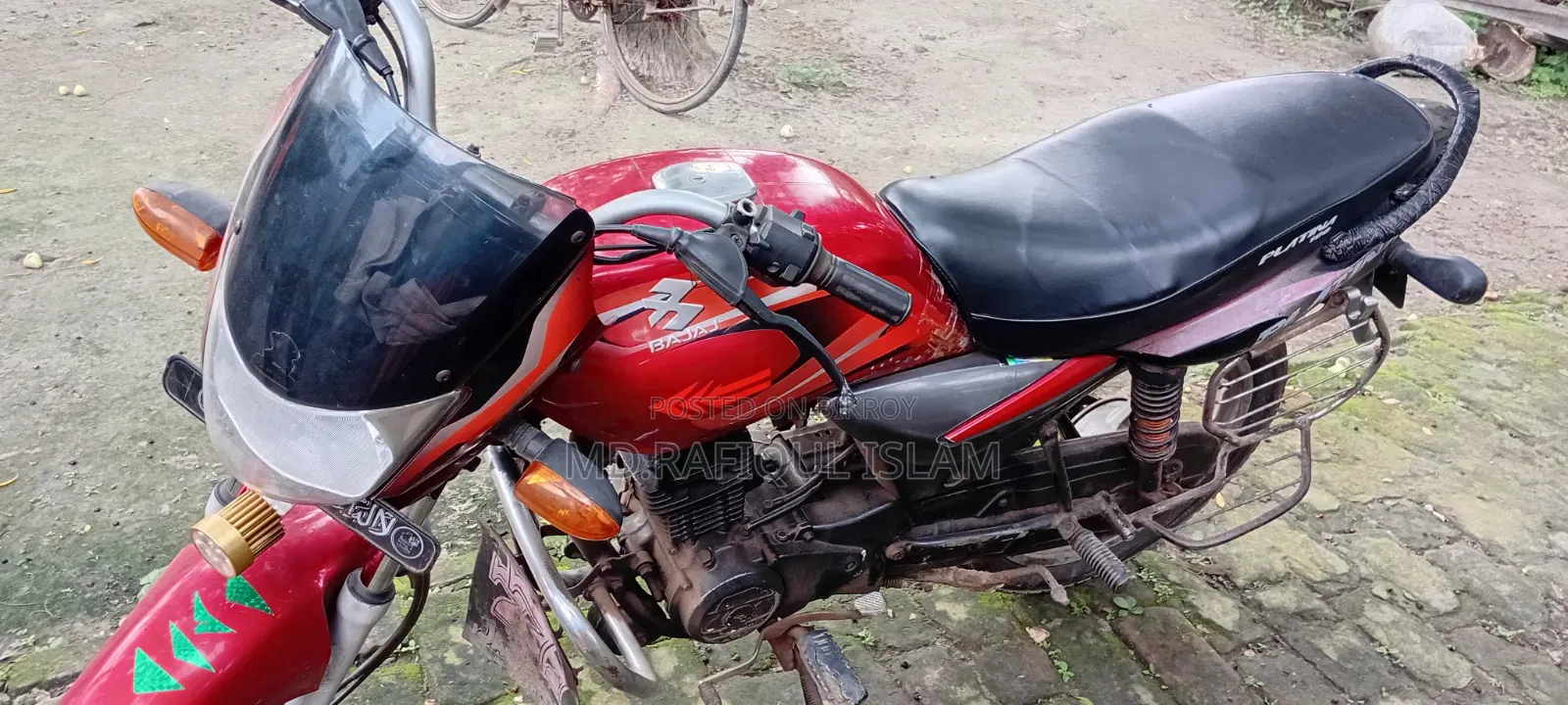 Bajaj Platina 100 2015 Red
