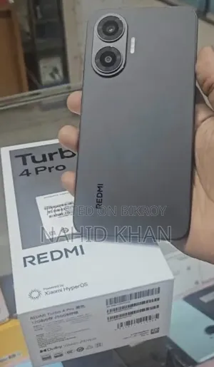 Xiaomi Redmi Turbo 4 Pro ২৫৬ জিবি কালো