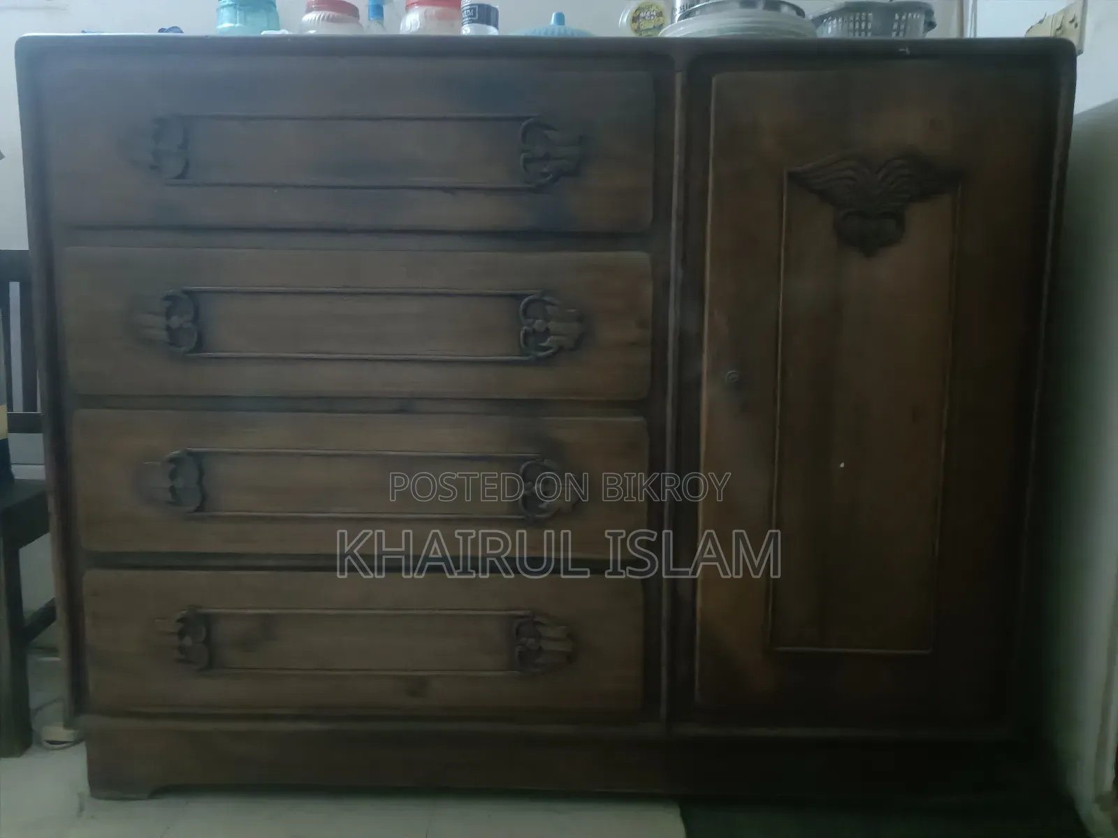 Teak Wood Wardrobe