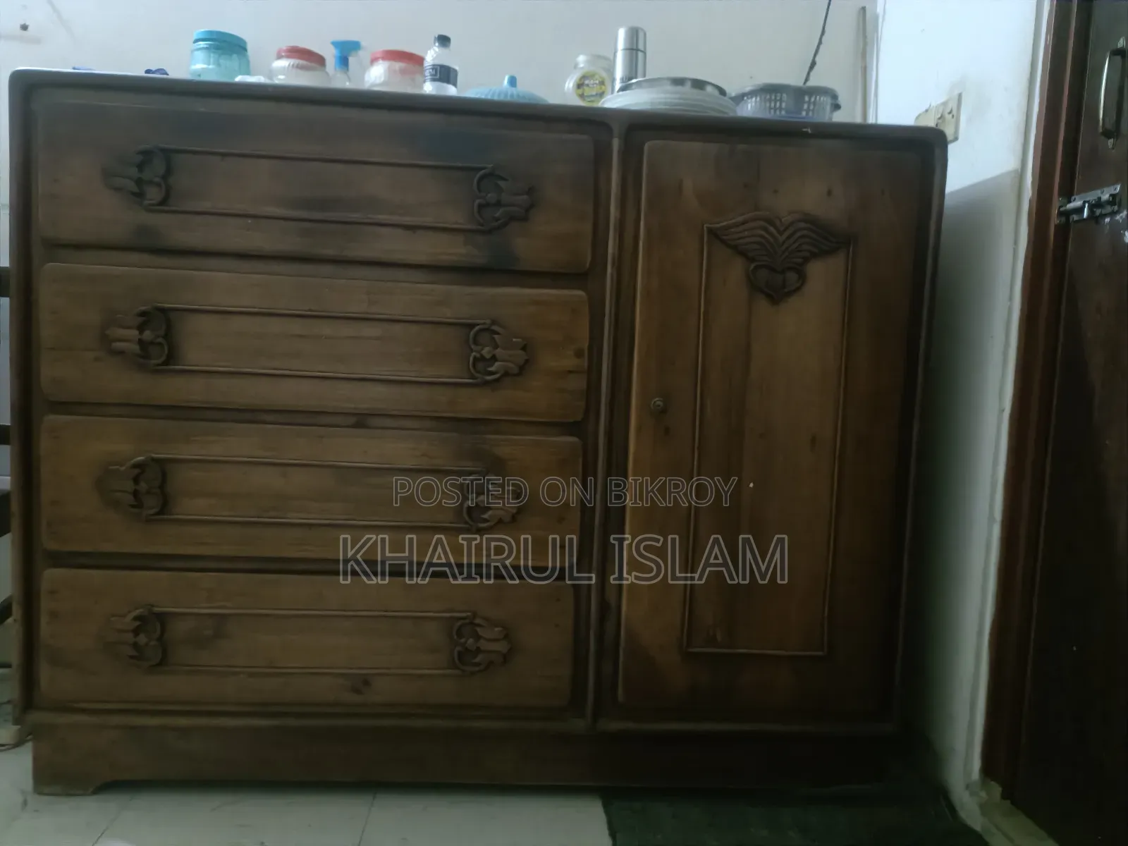 Teak Wood Wardrobe