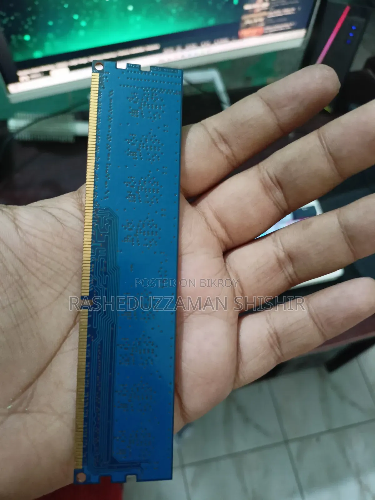 Twinmos 4GB DDR3 Desktop RAM 1600MHz – Fully Working