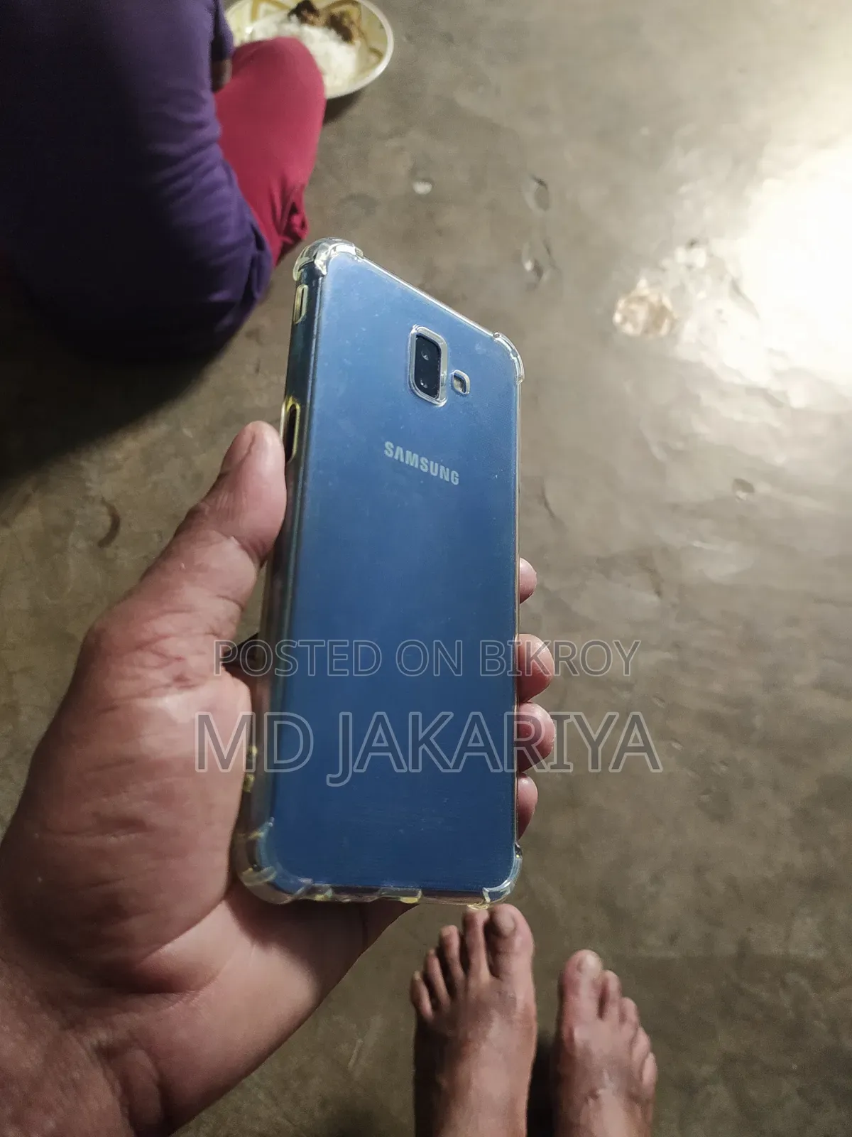 স্যামসাং গ্যালাক্সি জে৬ প্লাস ৩২ জিবি কালো