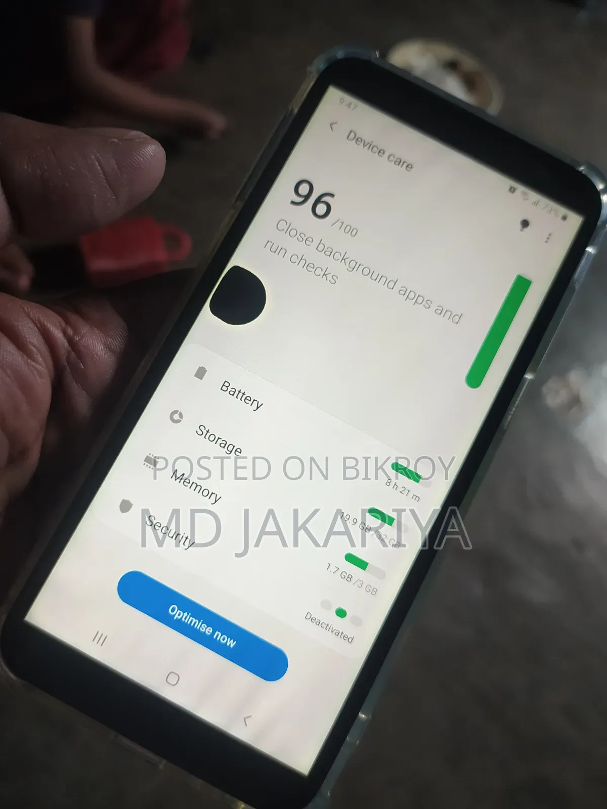 স্যামসাং গ্যালাক্সি জে৬ প্লাস ৩২ জিবি কালো