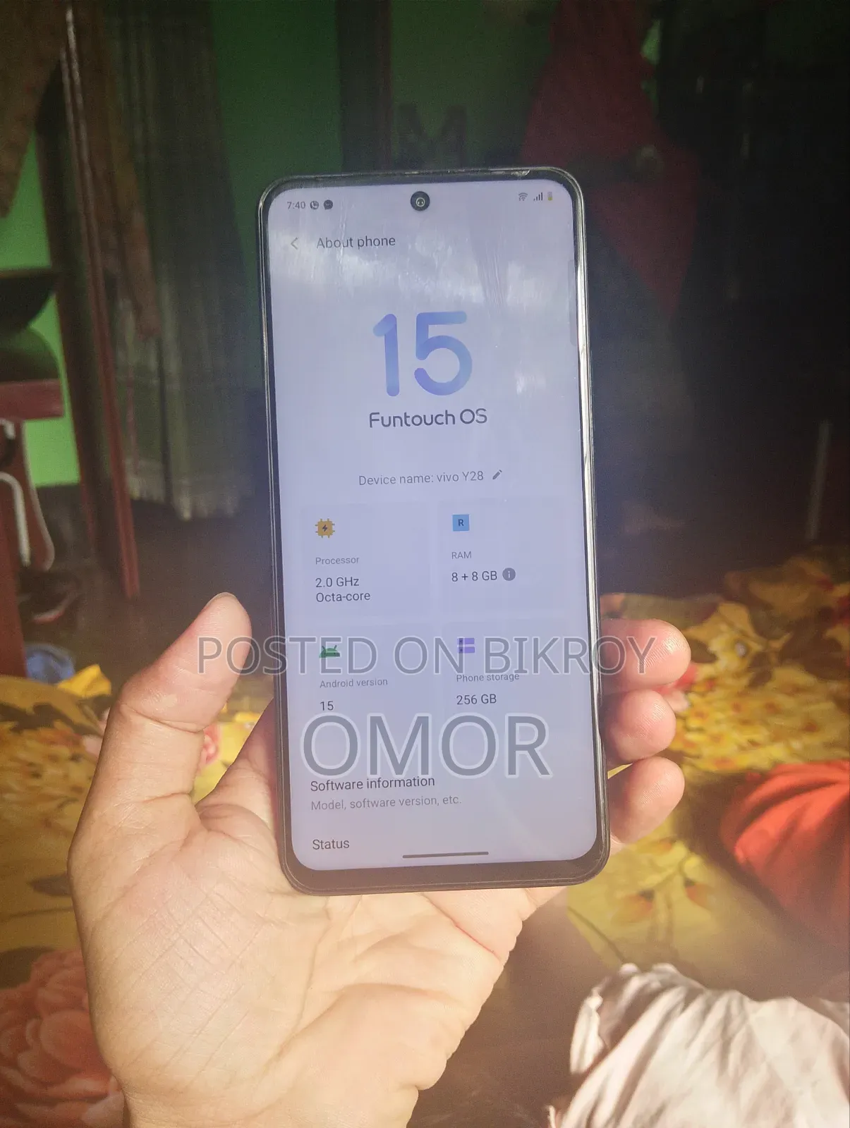 Vivo Y28 8 GB Green