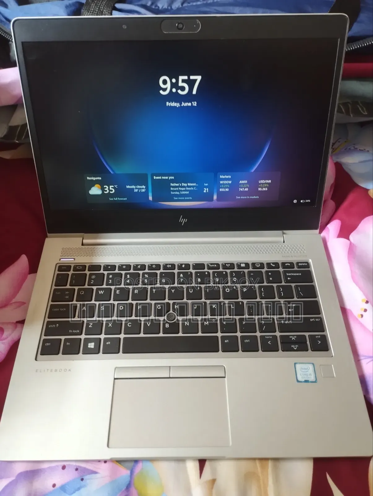 Laptop HP EliteBook 830 G6 8GB Intel Core I5 SSD 256GB