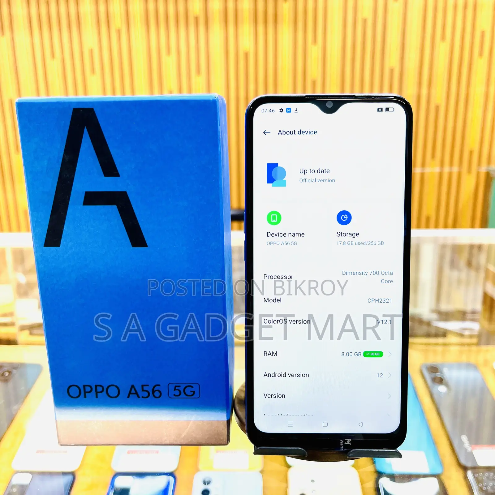 Oppo A56 5G 256 GB Blue