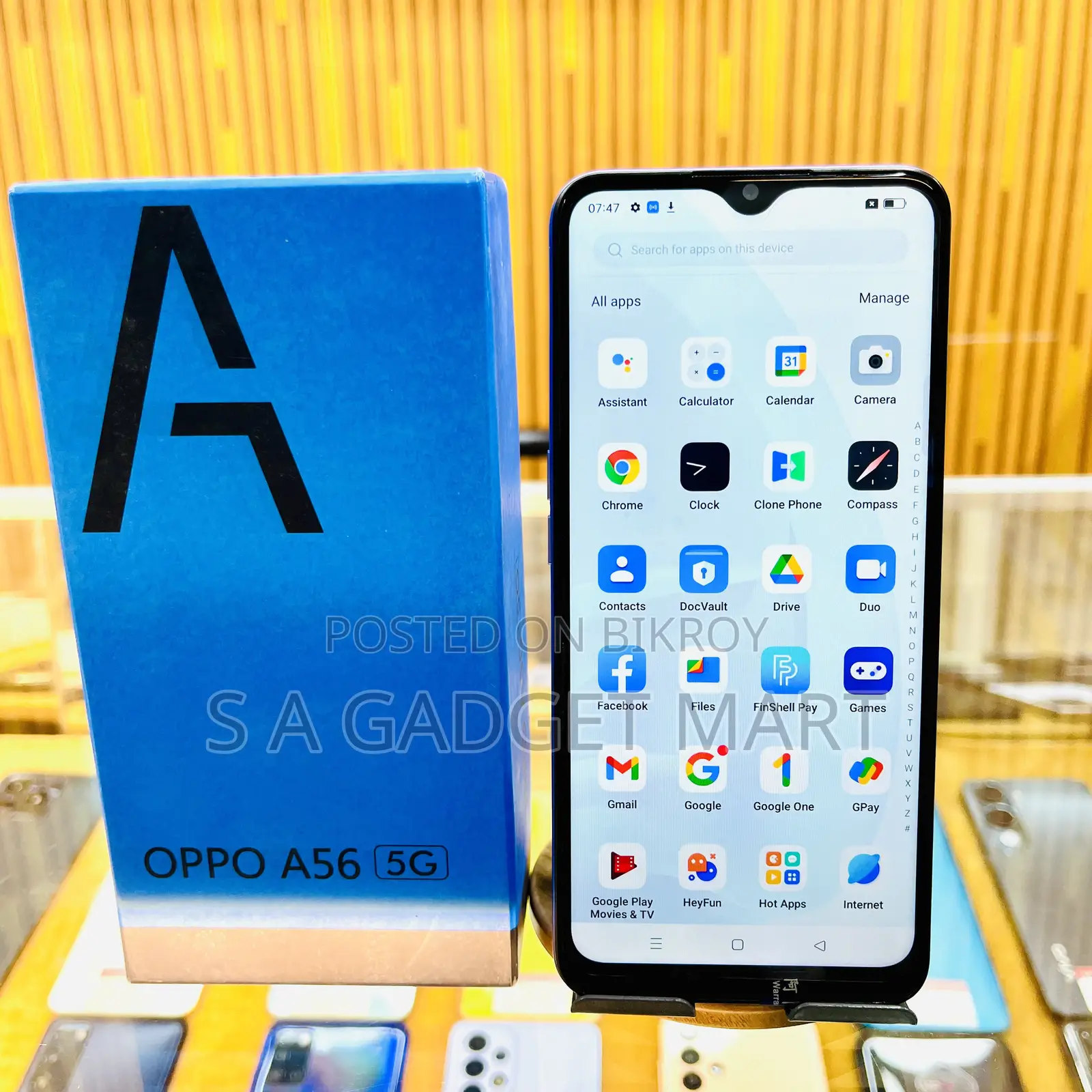 Oppo A56 5G 256 GB Blue