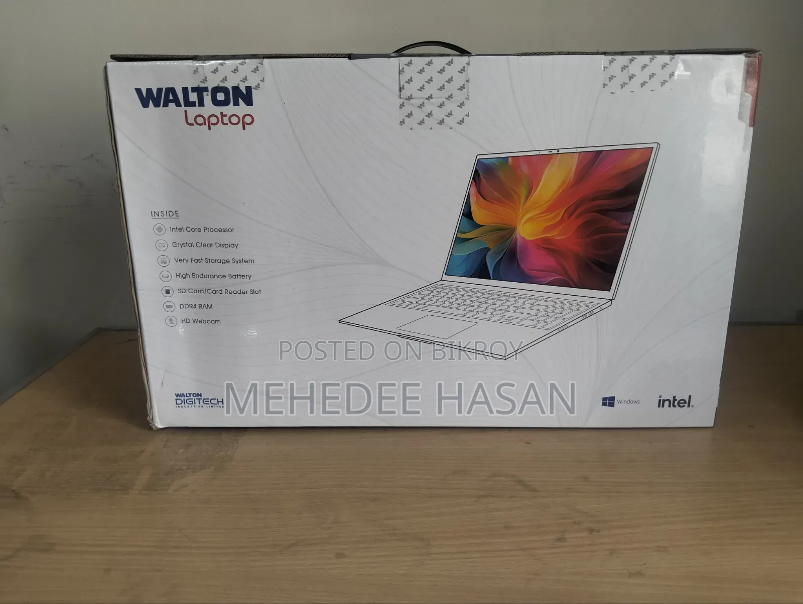 New Laptop 8GB SSD 256GB