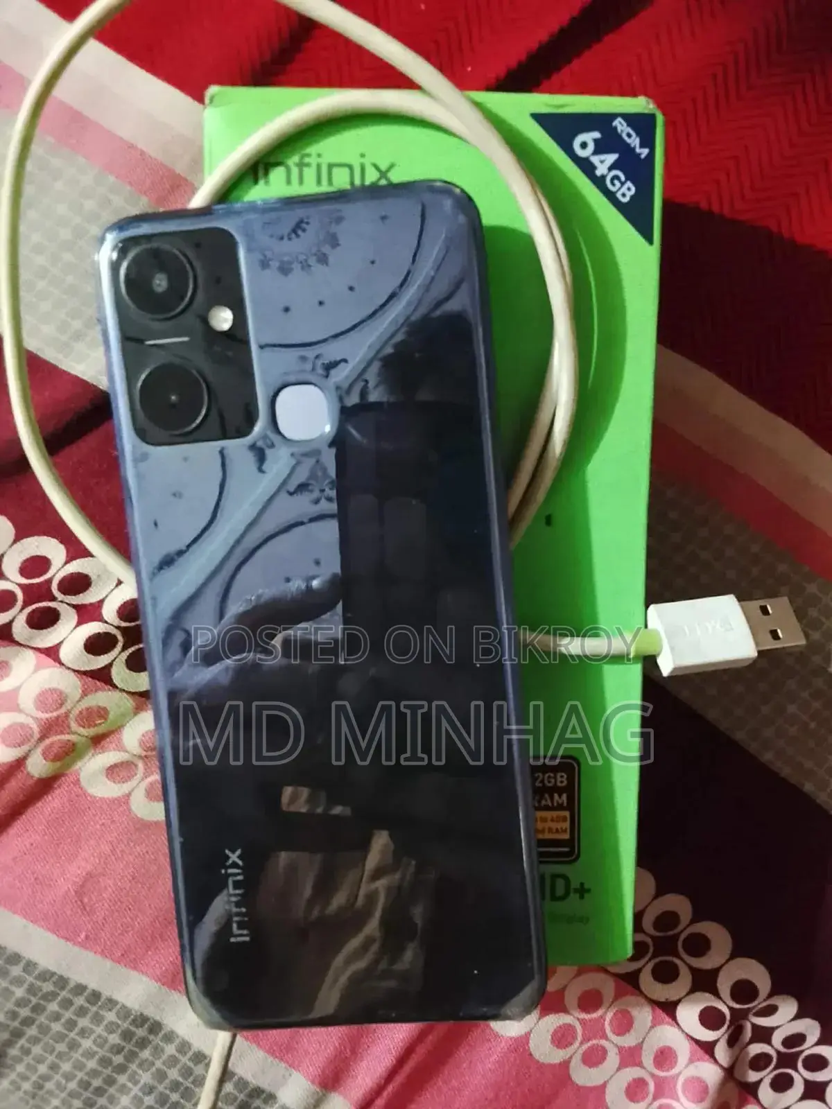 Infinix Smart 6 Plus (India) 64 GB Black