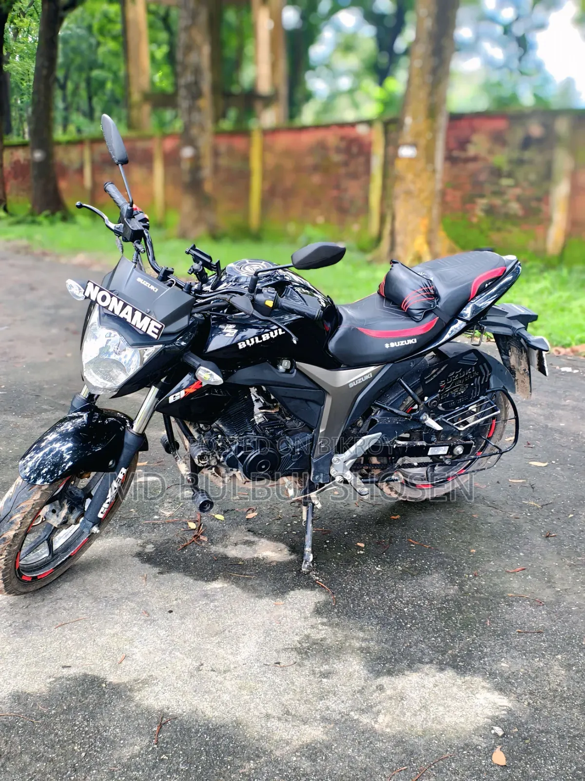 Suzuki Gixxer Monotone 2024 Black