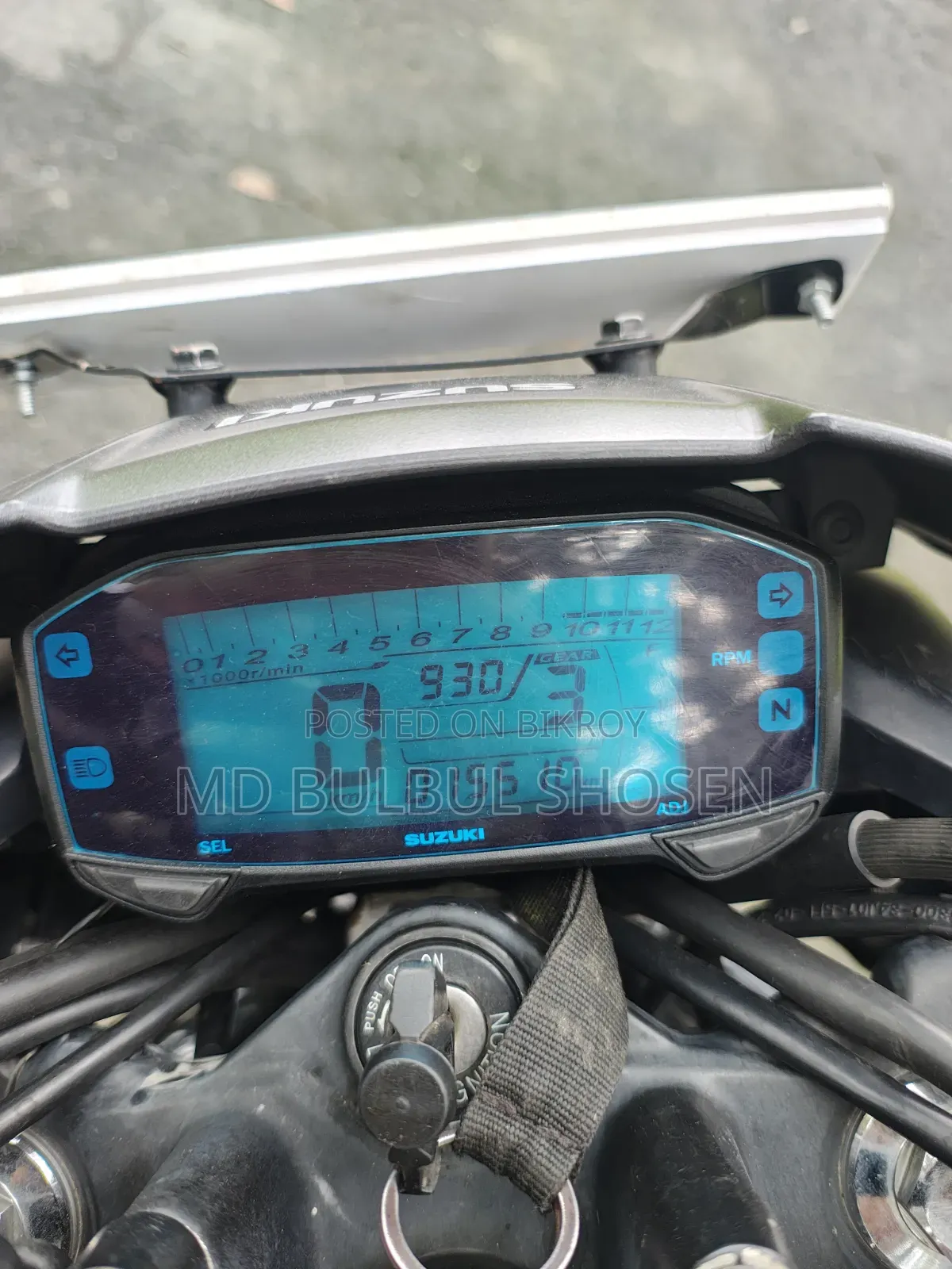 Suzuki Gixxer Monotone 2024 Black