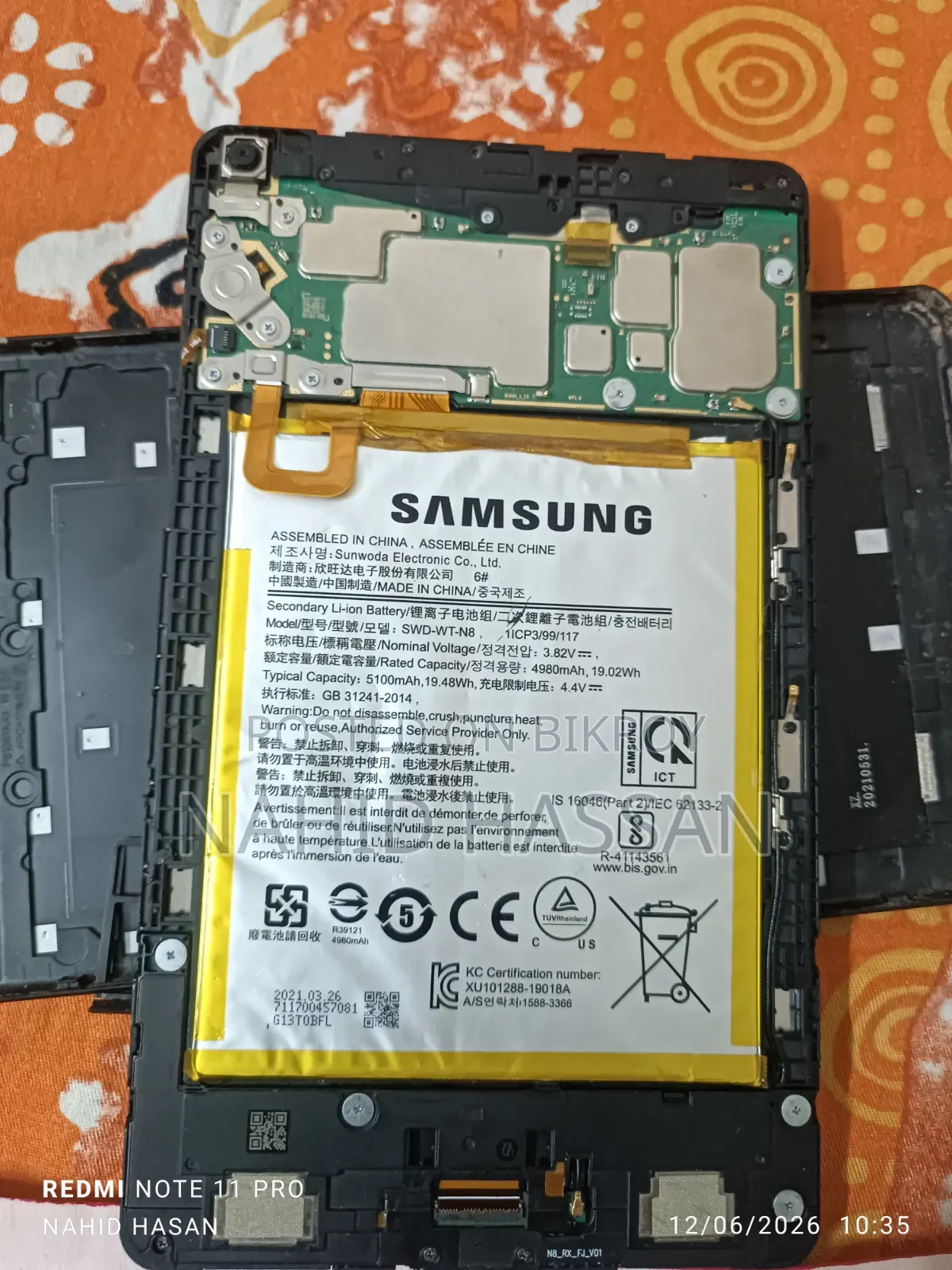 Samsung Galaxy Tab A 8.0 (2019) 32 GB Black