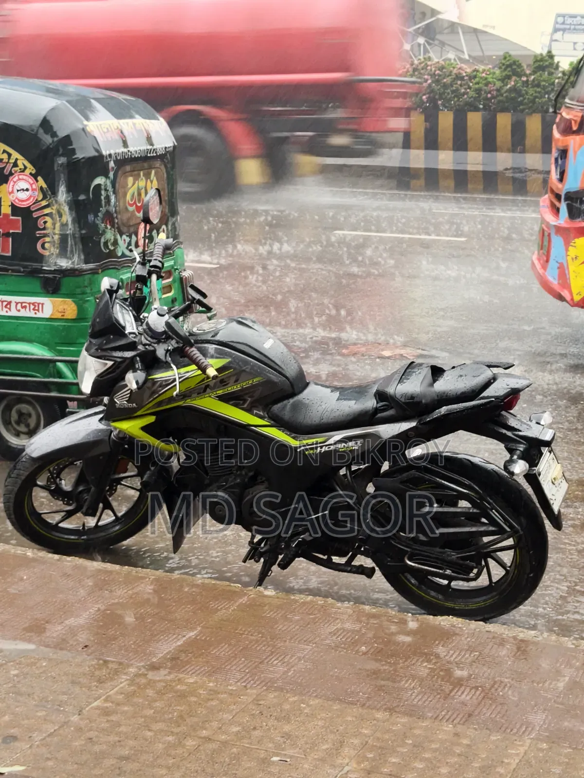 Honda Hornet 2018 Green