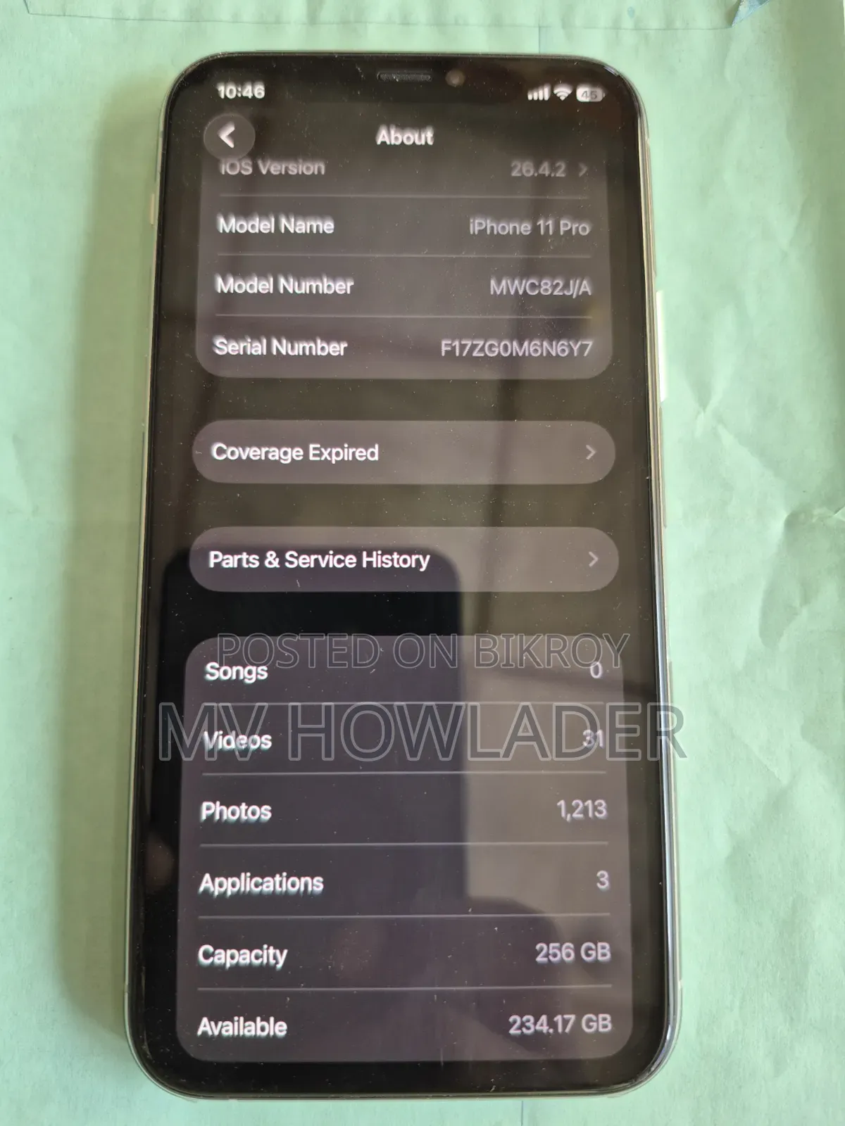 Apple iPhone 11 Pro 256 GB White