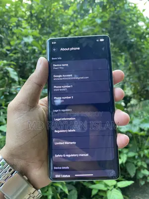 নতুন গুগল পিক্সেল ৭ প্রো ১২৮ জিবি হোয়াইট