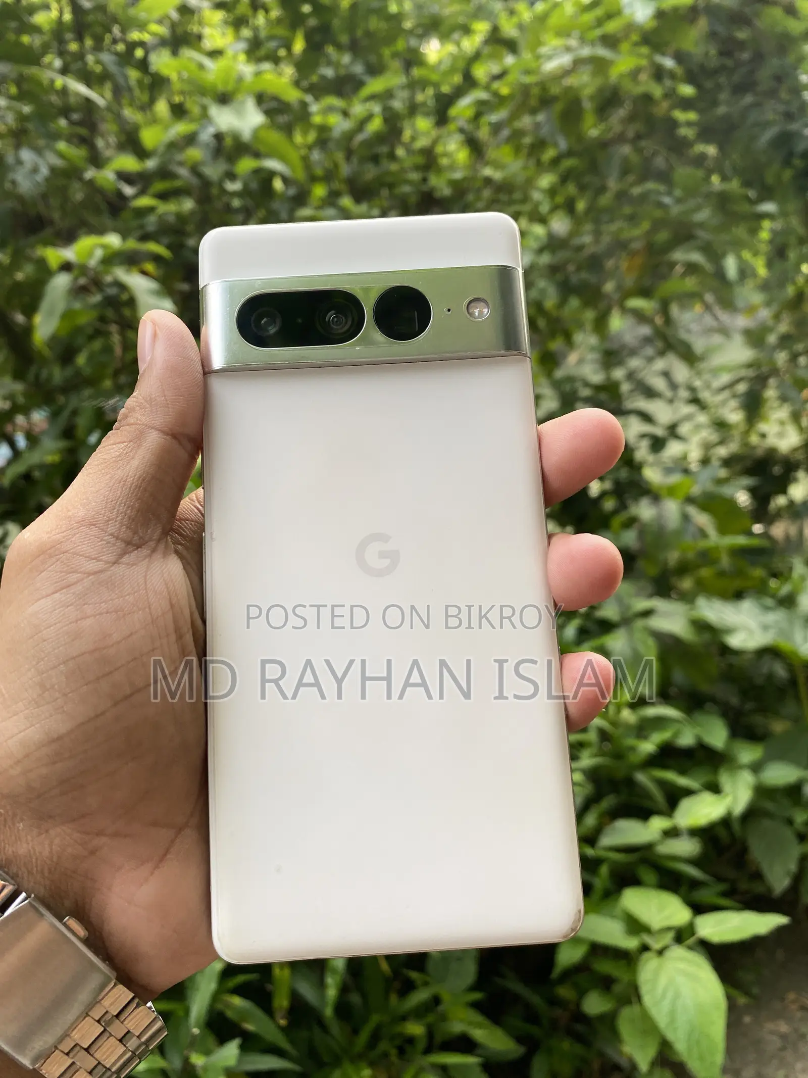 নতুন গুগল পিক্সেল ৭ প্রো ১২৮ জিবি হোয়াইট
