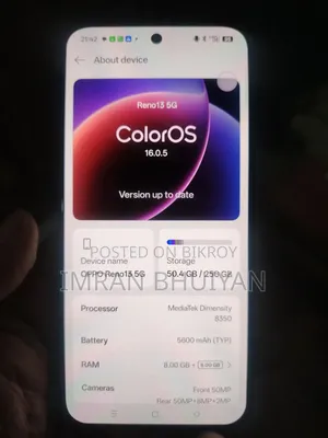 Oppo Reno13 5G 256 GB