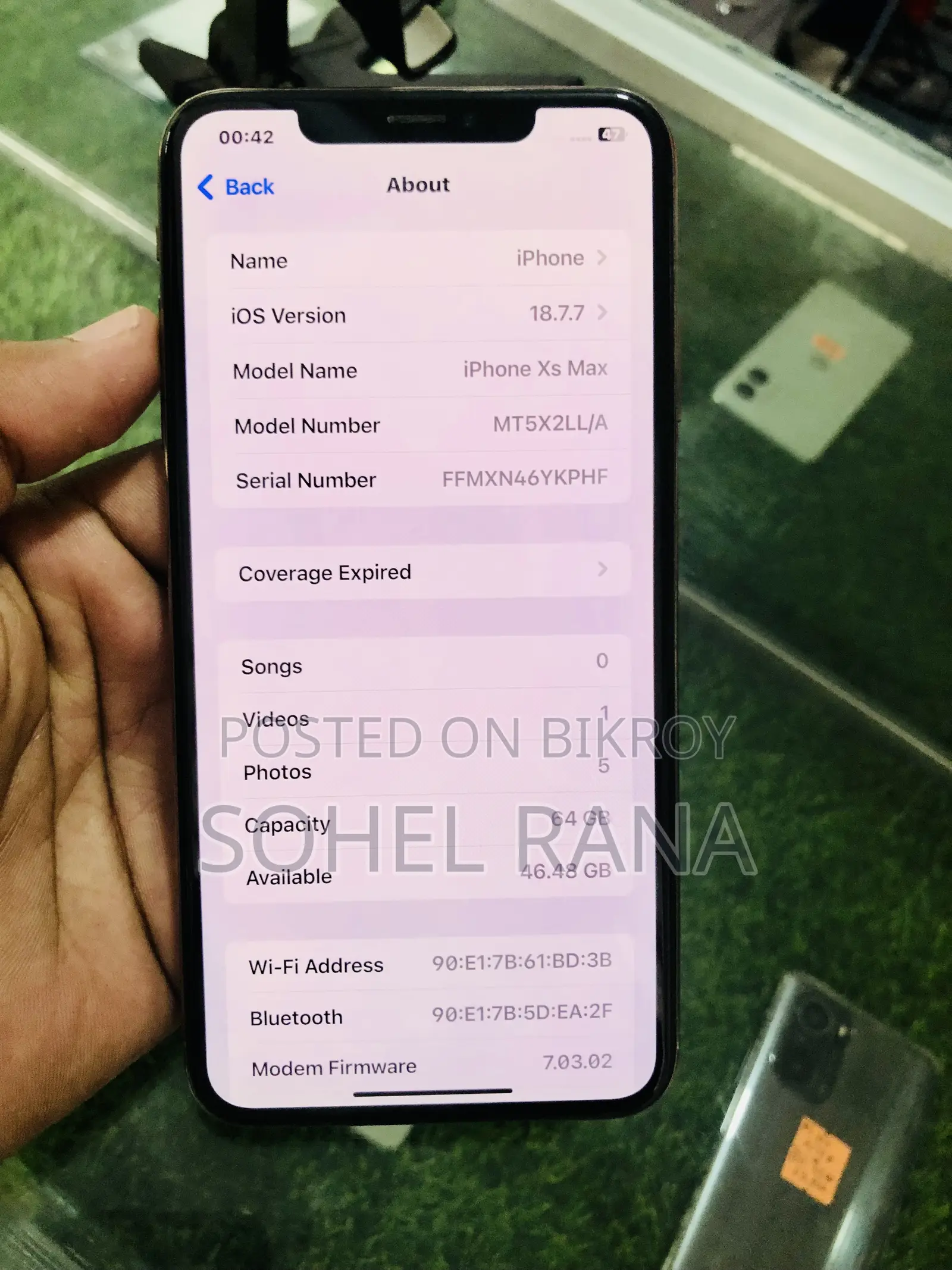 অ্যাপল আইফোন এক্সএস ম্যাক্স ২৫৬ জিবি হোয়াইট