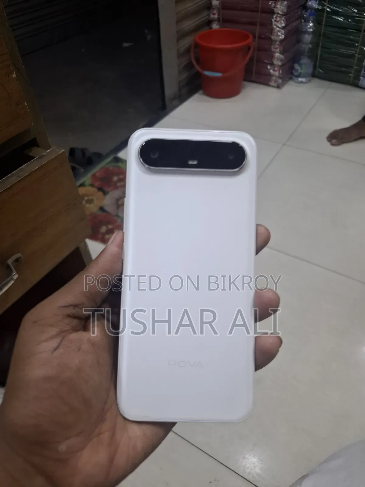 New Tecno Pova 128 GB White